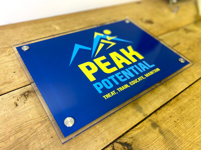 acrylic office signs