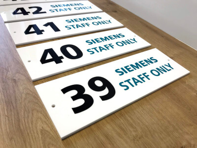 car park signs