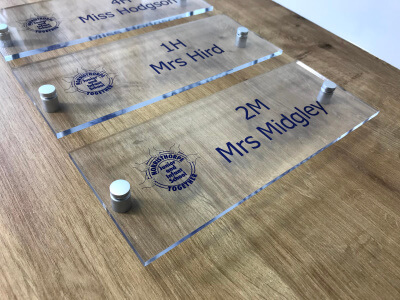classroom signs