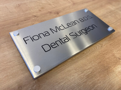 stainless steel signs