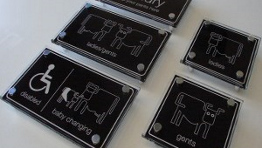 funny toilet signs