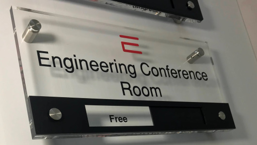 Acrylic Slider Signs